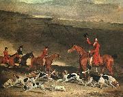 Benjamin Marshall Francis Dukinfield Astley and his Harriers oil painting reproduction